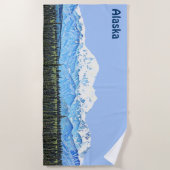 Denali (Mt. McKinley) Strandtuch (Vorderseite)