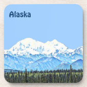 Denali (Mt. McKinley) Untersetzer (Vorderseite)