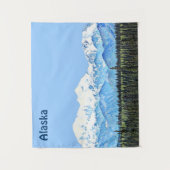 Denali (Mt. McKinley) Wandteppich (Vorderseite)