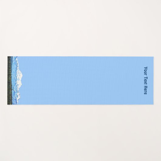 Denali (Mt. McKinley) Yogamatte (Vorderseite (Horizontal))