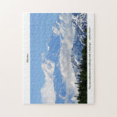 Denali/Mtns nennen-J Muir/mit Grenze Puzzle (Vertikal)