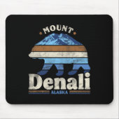 Denali National Park Alaska Hiking Camping Travel Mousepad (Vorne)