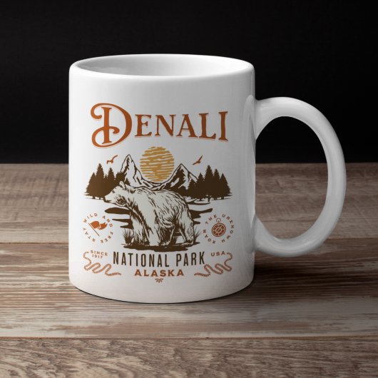 Denali National Park Alaska Kaffeetasse