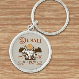 Denali National Park Alaska Schlüsselanhänger