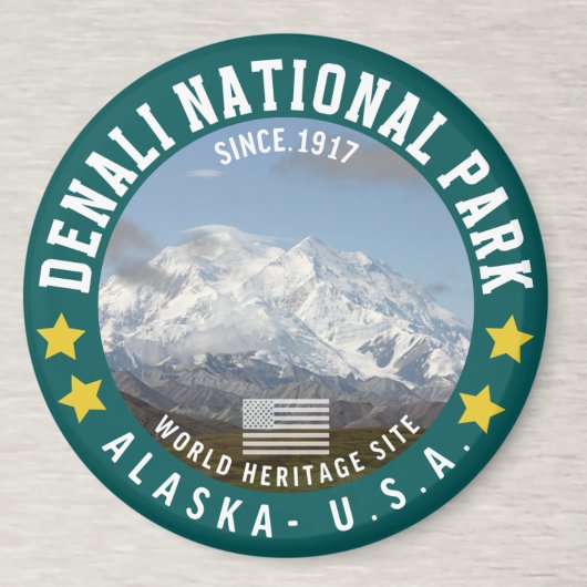 Denali National Park Alaska Since 1917 Magnet