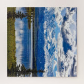 Denali National Park Alaska Sky Clouds Mountains Puzzle (Horizontal)