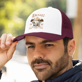 Denali National Park Alaska Truckerkappe