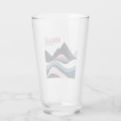 Denali National Park Colored Hills Glas (Rückseite)