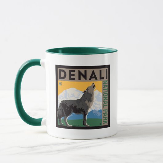 Denali National Park | Howling Wolf Tasse (Links)