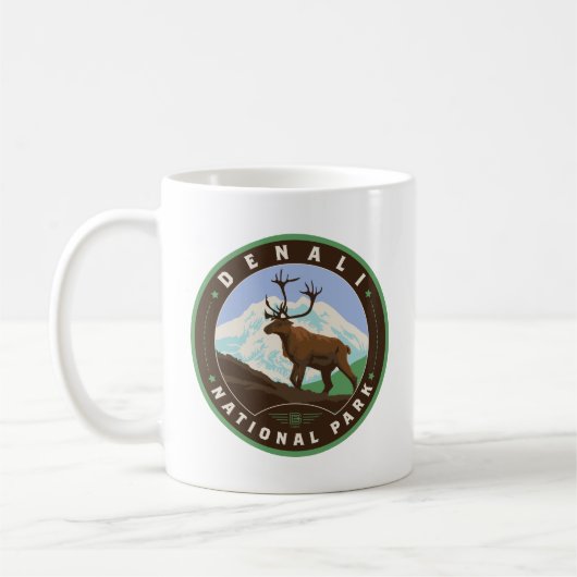 Denali National Park Kaffeetasse (Links)