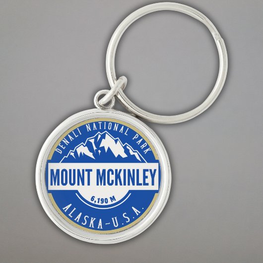 Denali National park Mount Mckinley Schlüsselanhänger