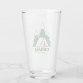Denali National Park Mountains Camping Glas (Rückseite)