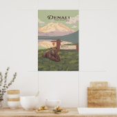 Denali National Park Reiseplakat Poster (Küche)