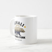 Denali National Park: Untamed Alaskan Forests Kaffeetasse (Vorderseite Links)