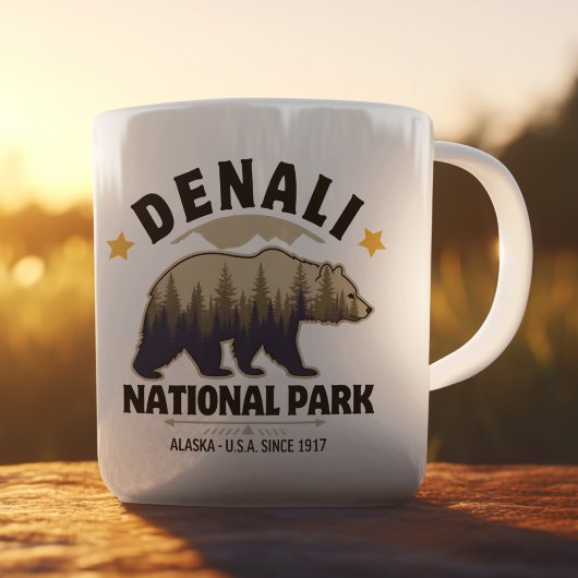 Denali National Park: Untamed Alaskan Forests Kaffeetasse