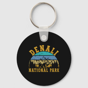 Denali-Nationalpark Alaska Berg Natur Bär H Schlüsselanhänger