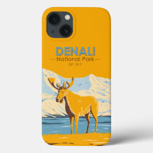 Denali-Nationalpark Alaska Elch Vintage Case-Mate iPhone Hülle