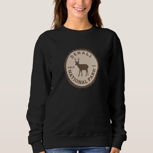 Denali-Nationalpark Alaska Sweatshirt (Vorderseite)