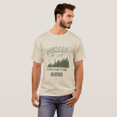Denali-Nationalpark Alaska T-Shirt (Vorne ganz)