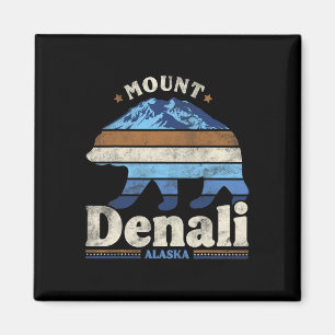 Denali-Nationalpark Alaska Wandern Camping Reisen  Magnet