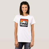 Denali Nationalpark Cool Retro Vintages Geschenk T-Shirt (Vorne ganz)