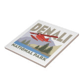 Denali Nationalpark Fliese (Seite)