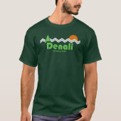 Denali Nationalpark Retro T-Shirt (Vorderseite)