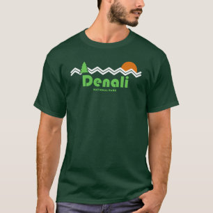 Denali Nationalpark Retro T-Shirt