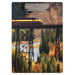 Denali Nationalpark und Konserve USA Alaska Klemmbrett