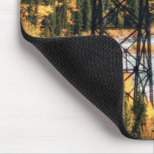 Denali Nationalpark und Konserve USA Alaska Mousepad (Ecke)