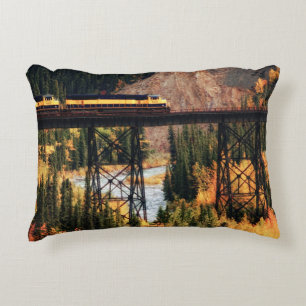 Denali Nationalpark und Konserve USA Alaska Zierkissen