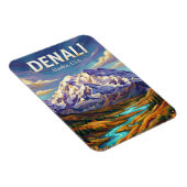 Denali-Nationalpark USA Magnet (Rechte Seite)