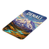 Denali-Nationalpark USA Magnet (Linke Seite)