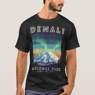 Denali-Nationalpark Vintage Alaska Denali T-Shirt