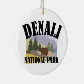 Denali Park Keramik Ornament (Rechts)