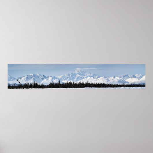 Denali Range Poster (Vorne)