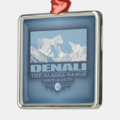 Denali Silbernes Ornament (Links)