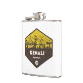 Denali Staat Park Alaska Flachmann (Links)