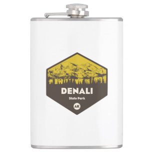 Denali Staat Park Alaska Flachmann