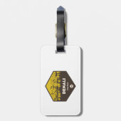 Denali Staat Park Alaska Gepäckanhänger (Rückseite vertikal)