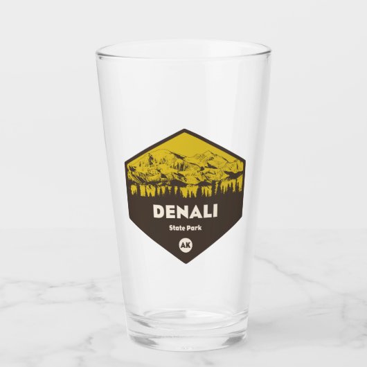 Denali Staat Park Alaska Glas (Vorderseite)