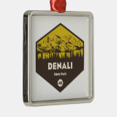 Denali Staat Park Alaska Ornament Aus Metall (Rechts)