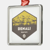 Denali Staat Park Alaska Ornament Aus Metall (Links)