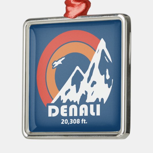 Denali Sun Eagle Ornament Aus Metall (Links)