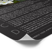 Denali Wildblume Poster (Ecke)