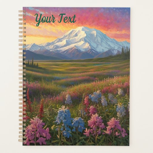 Denali Wildblumen Planer (Vorderseite)