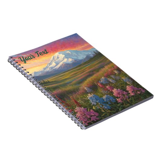 Denali Wildflowers Notizblock (Rechte Seite)