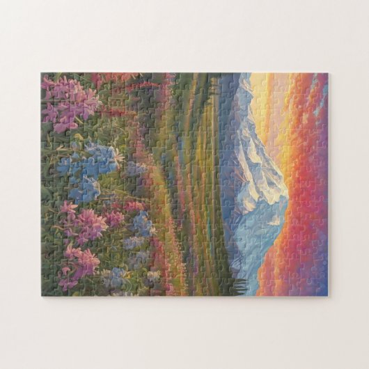 Denali Wildflowers Puzzle (Horizontal)