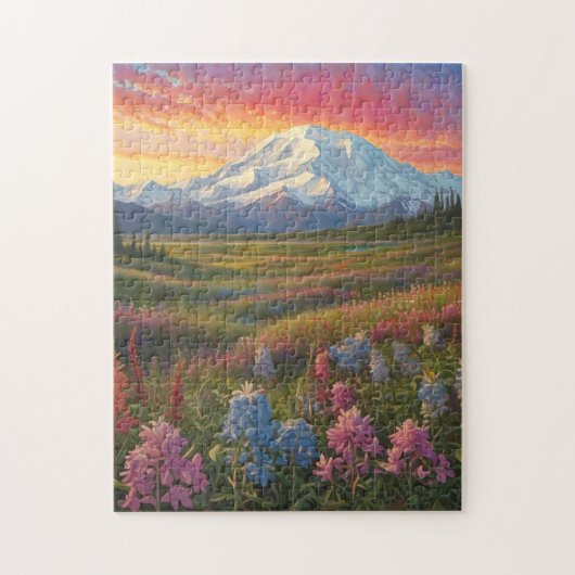 Denali Wildflowers Puzzle (Vertikal)