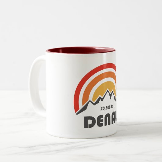 Denali Zweifarbige Tasse (Vorderseite Links)